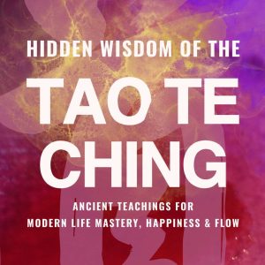 Hidden Wisdom of the Tao Te Ching book cover — Taoist meditation guide by David James Lees